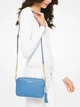 Сумка женская кожаная Michael Kors Jet Set Md Camera Bag 32F7GGNM8L-485 Светло-синяя - изображение 4