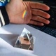 Треугольная высококачественная стеклянная оптическая призма Local House пирамида 50 мм (AH0025_2) - изображение 6