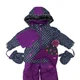 Костюм утеплённый зимний для девочки Blizz BWBL1814J 164 см Фиолетовый Тёмно-серый - изображение 3
