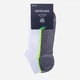 Шкарпетки Diwari Active короткі 15С-44СП 25 р 044 Білі з темно-сірим (4810226089422) - зображення 1