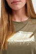 Футболка Defacto Make new memories-Future is bright S Хаки (DeF Woman -3016-1) - изображение 4