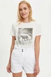 Футболка Defacto Stay wild-be strong 2XL Белая (DeF Woman -3012-5) - изображение 1