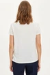Футболка Defacto Bonjour c паетками 2XL Белая (DeF Woman -3013-5) - изображение 4