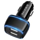 Зарядне автомобільне BOROFONE BZ14 Max (2USB 2.4A) Чорний - зображення 1