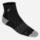 Шкарпетки чоловічі ASICS SPEED QUARTER 150228-0904 I (35-38) Чорний/Сірий (8718837132536) - зображення 1