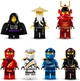 Конструктор LEGO Ninjago Летающий корабль Мастера Ву 1781 деталь (71705) - изображение 11