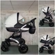 Детская коляска 2в1 Baby Pram Lorex White/Black - изображение 2