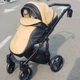 Детская коляска 2в1 Baby Pram Almondo Biege/Black - изображение 3
