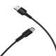 Кабель USB BOROFONE BX16 Easy Type-C (3A) (1M) Чорний - изображение 1