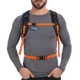 Моторюкзак с питьевой системой гидратором KTM 5122-KB объем 6л White-Black-Orange - изображение 9