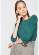 Блуза Mango M Зеленый 13055702_06 - изображение 1