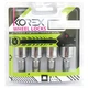 Секретные болты на колеса Korex М14x1.5x28 Сфера Вращающееся кольцо Ключ 17-19 (Audi Seat Skoda Mercedes-Benz Volkswagen) оригинальные диски - изображение 1