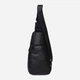 Сумка слинг через плечо мужская из натуральной кожи Laras K101023 Black (ROZ6300004239) - изображение 3