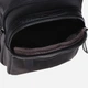 Сумка слинг через плечо мужская из натуральной кожи Laras K101023 Black (ROZ6300004239) - изображение 7