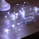 Cветодиодная гирлянда тонкая нить 100 led длина 10 м на батарейках Белый (308230) - изображение 2