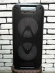 Беспроводная портативная аккумуляторная колонка Super Bass Spearker ESS-601 с микрофоном Bluetooth на 2 динамика Черная - изображение 7