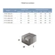 Насос вихровий свердловинний 0.75кВт H 58(34)м Q 45(20)л/хв Ø96мм AQUATICA () 4SKm100 (777311) Dongyin 777311 - изображение 2
