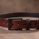 Мужской кожаный ремень Vintage 115х3,5 см 000158508 - изображение 6