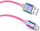 Кабель Real-El Premium USB A - Micro USB Rainbow 1 м (EL123500052) - зображення 7