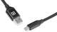 Кабель Real-El Premium USB A - Micro USB Fabric 2 м Black (EL123500048) - зображення 2