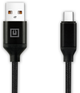 Кабель Real-El Premium USB A - Type C Fabric 2 м Black (EL123500047) - зображення 5