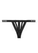 Трусики стринги со стразами Victoria's Secret Very Sexy Shine Strap Thong L черный (7040000412342J9HL) - изображение 3