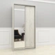 Шкаф-купе Viant Light1 ДСП/Зеркало 1200х450x2200 мм Дуб крафт белый - изображение 1