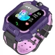 Детские смарт часы Smart Baby Watch Q19 водонепроницаемые Смарт-часы c Gps с кнопкой SOS и защитой от потери и контроля ребенка. Фиолетовые - изображение 2
