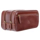 Мужской кожаный несессер-косметичка для путешествий Visconti MZ100 Naples (Italian Brown) коричневый - изображение 4