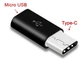 Перехідник MicroUSB на Type-C - Black - зображення 3