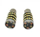Двоколірна світлодіодна лампа з цоколем BAY15d P21W / 5 48SMD 2835 12V Білий Жовтий Avtoexpect (11311) - зображення 2