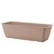 Горшок балконный Form-Plastic Sahara-60 8,9 л бежевый с подставкой (3190-051) - изображение 1