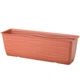 Горшок балконный Form-Plastic Sahara-40 5,7 л терракот с подставкой (3180-010) - изображение 1