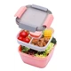 Ланч бокс салатница OldPAPA Bento 1100 мл розовый (LB-31144) - изображение 1