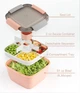 Ланч бокс салатница OldPAPA Bento 1100 мл розовый (LB-31144) - изображение 5