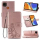 Чохол Clover для Xiaomi Redmi 9C книжка шкіра PU з візитницею рожеве золото - зображення 1