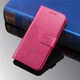 Чохол Clover для Xiaomi Redmi 9C книжка шкіра PU з візитницею малиновий - зображення 6