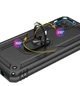 Чехол Shield для Samsung Galaxy M12 2021 / M127 бампер противоударный с подставкой Black - изображение 4