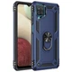 Чехол Shield для Samsung Galaxy M12 2021 / M127 бампер противоударный с подставкой Blue - изображение 3