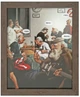 Постер "ВЕЧНЫЙ СПОР - BEATLES vs ROLLING STONES" в рамке 350х425мм Frames Posters Décor - изображение 1