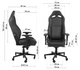 Геймерское кресло GT Racer X-8009 Fabric Dark Blue/Black - изображение 2