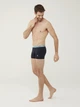 Набор трусов-боксеров мужских US Polo Assn 80446 L 3 шт Синий/Мята/Меланж (8680557322606) - изображение 9