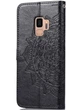 Чехол Vintage для Samsung Galaxy S9 / G960 книжка с узором черный - изображение 5