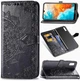 Чехол Vintage для Huawei Y6 2019 книжка кожа PU с визитницей черный - изображение 1