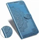 Чехол Vintage для Huawei Y6S 2019 книжка кожа PU с визитницей голубой - изображение 6