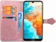 Чехол Vintage для Huawei Y6 2019 книжка кожа PU с визитницей розовое золото - изображение 4