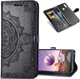 Чехол Vintage для Huawei Y6S 2019 книжка кожа PU с визитницей черный - изображение 1