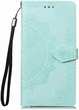 Чехол Vintage для Huawei Y6 2019 книжка кожа PU с визитницей бирюзовый - изображение 2