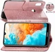 Чехол Vintage для Huawei Y6S 2019 книжка кожа PU с визитницей розовое золото - изображение 6