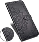 Чехол Vintage для Huawei Y6S 2019 книжка кожа PU с визитницей черный - изображение 6